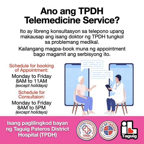taguig pateros hospital online appointment|Sa mga kapwa naming .
